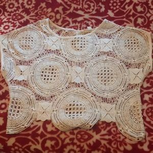 LA hearts pacsun lace shirt